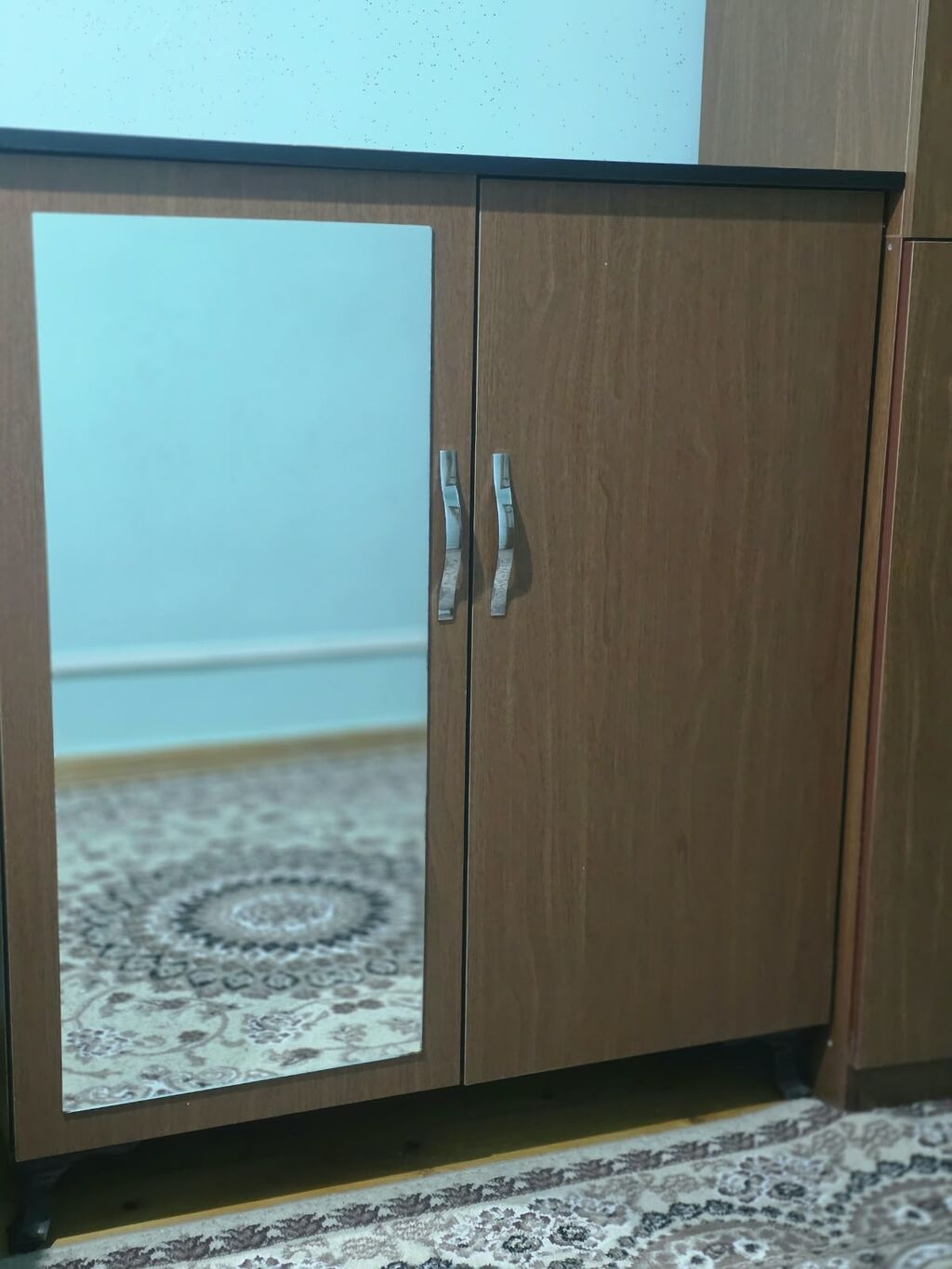 satilir Aynalı komod/dolab - Material: ağac teksturalı — Asılacaqlar, Gəncə (3)