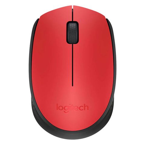 Logitech M171 Wireless Mouse Red — Bakı