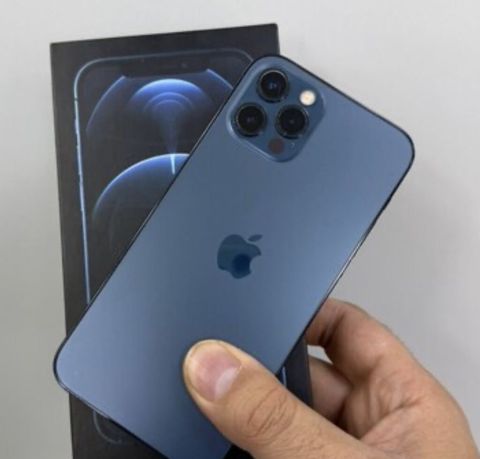 IPhone 12 Pro, 128 GB, Göy, Zəmanət, Kredit, Qırıq — Bakı