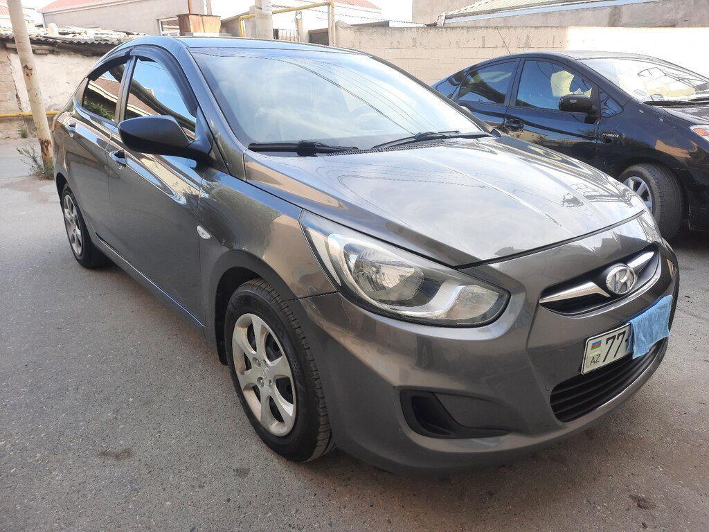 Hyundai Accent, 1.4 L, 2013 il, 186 500 km — Avtomobillər, Bakı (7)
