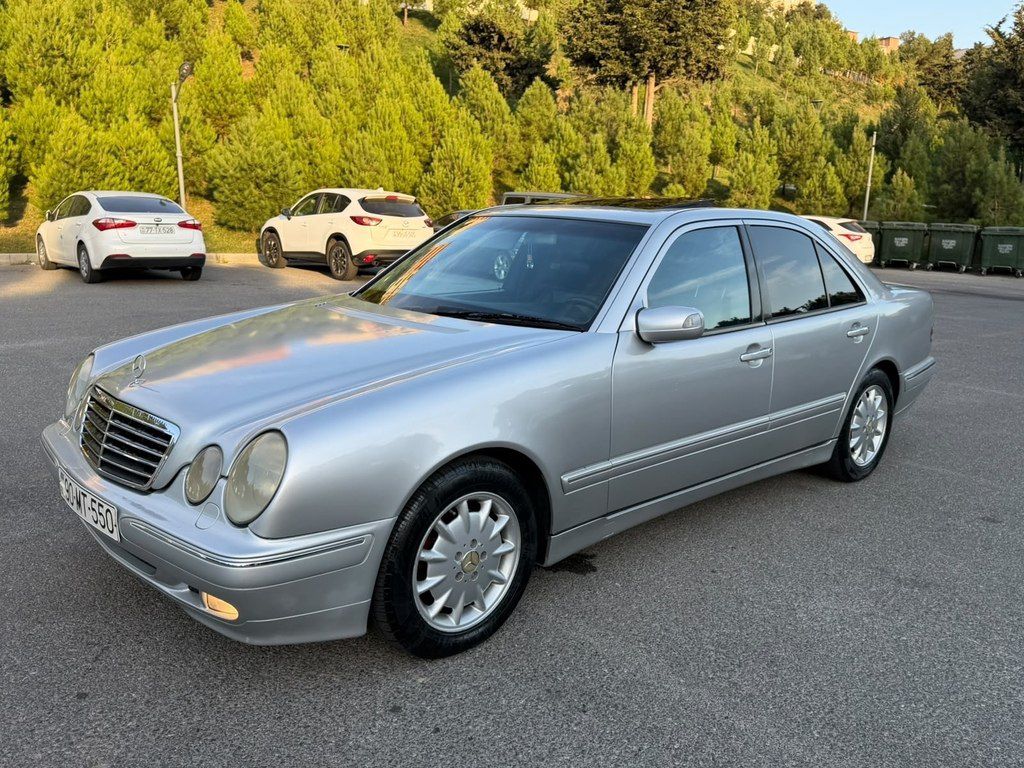 Mercedes E 320, 3.2 L, 2000 il, 254 000 km 90-MT-550 — Avtomobillər, Bakı (4)