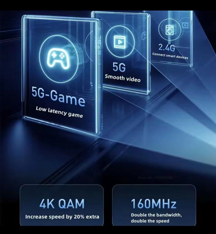 Router "Xıaomı BE7000" — Şəbəkə və server avadanlığı, Bakı (2)