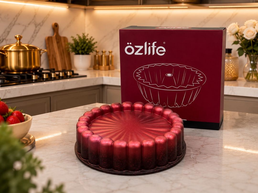 Keks üçün qəlib Özlife SU-LI0274, вairəvi, 2700 ml — Mallar, Bakı
