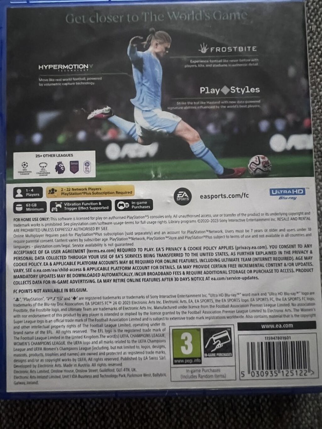 Məhsul: EA Sports FC 24 (PS5, Blu‑ray disk) - Platforma: PlayStation — Konsol oyunları, Digah (3)