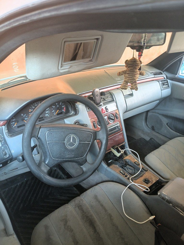 Mercedes E 220, 2.2 L, 1996 il, 285 000 km — Avtomobillər, Qazax (8)