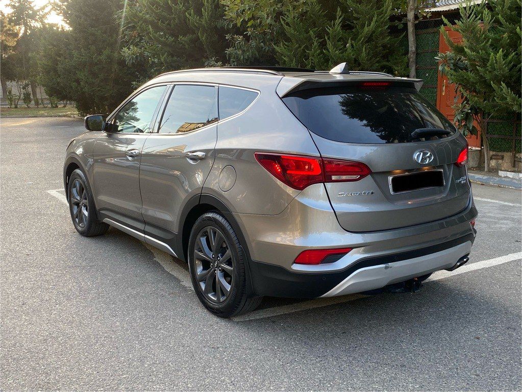 Hyundai Santa Fe, 2.0 L, 2018 il, 142 257 km — Avtomobillər, Bakı (4)