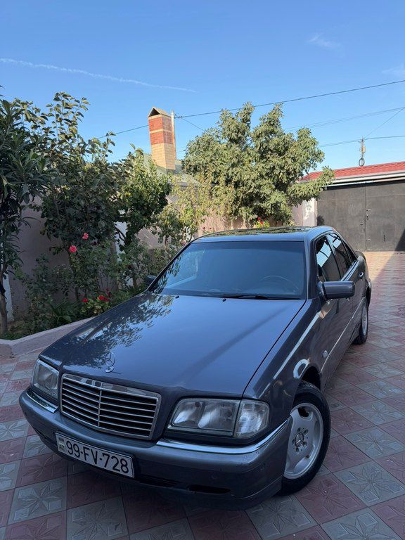 Mercedes C 240, 2.4 L, 1997 il, 398 000 km 99-FV-728 — Avtomobillər, Bakı (2)