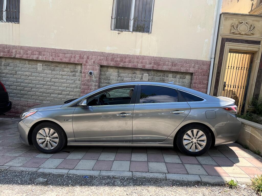 Hyundai Sonata, 2.0 L, 1.4 kWh, 2017 il, 235 769 km — Avtomobillər, Bakı (6)
