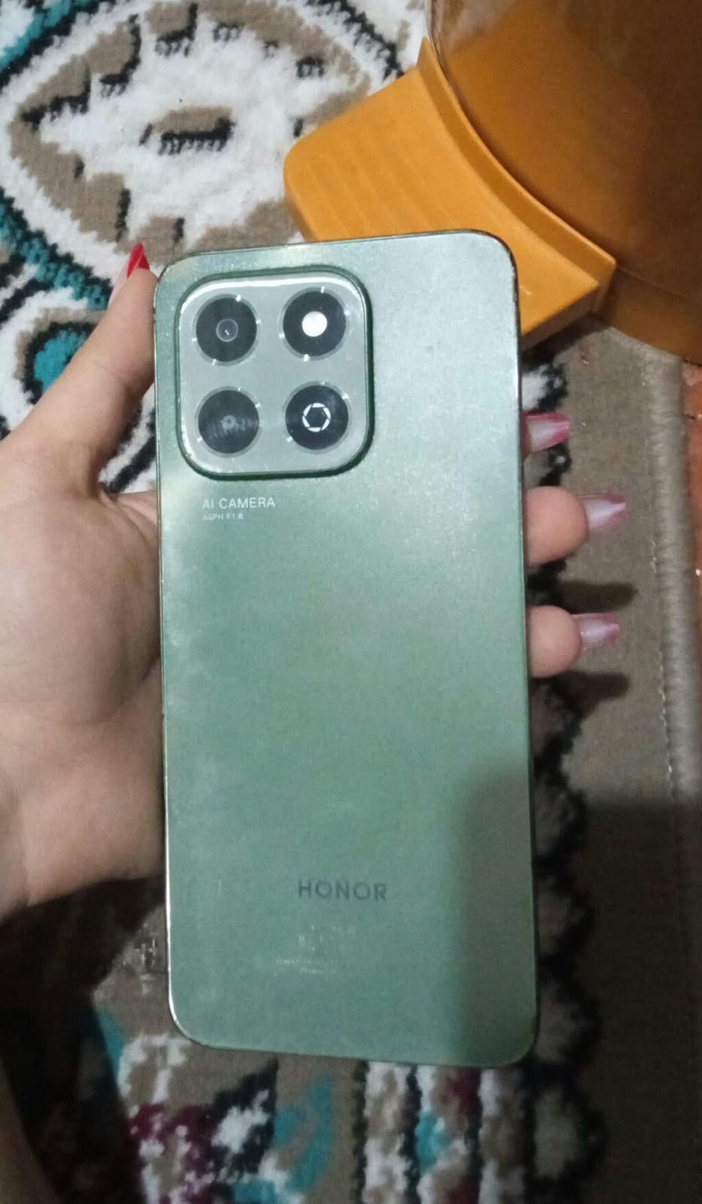 Honor X6a, 128 GB, rəng - Yaşıl, Barmaq izi — Honor, Sumqayıt