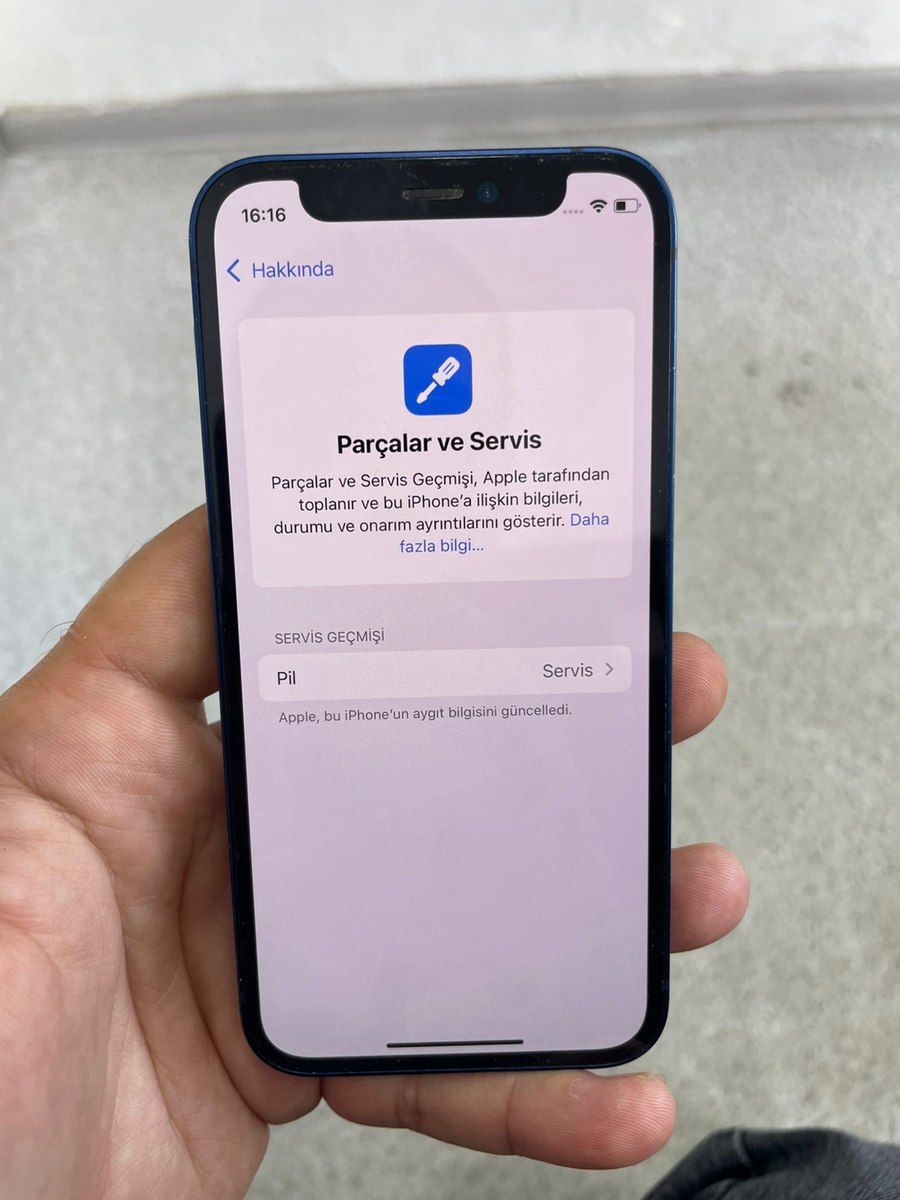 Apple iPhone 12 Mini Blue 128GB/4GB — Smartfonlar, Bakı (7)