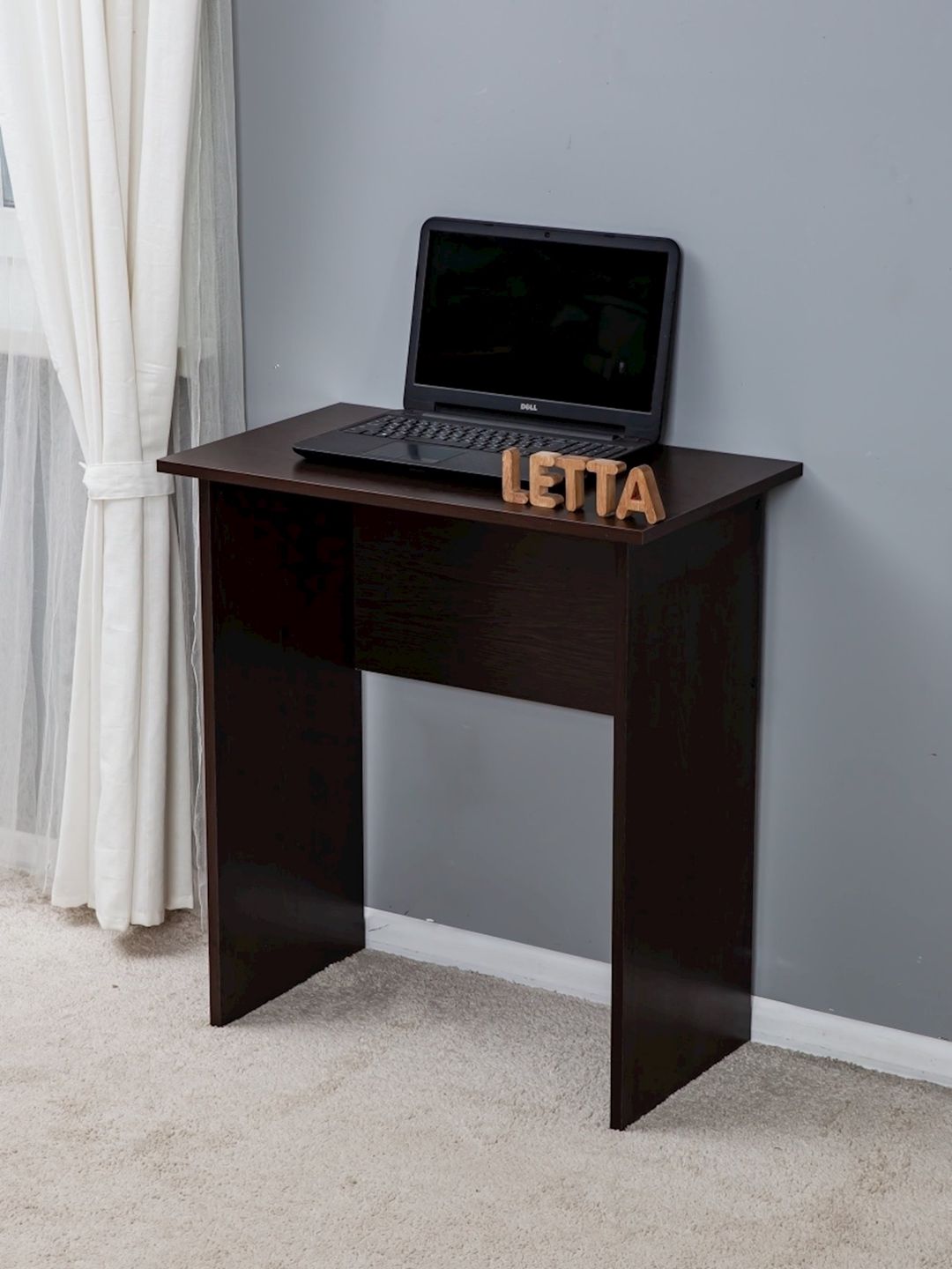 Yazı masası Letta 68x75x40 sm, Ldsp, qara — Mallar, Bakı (3)