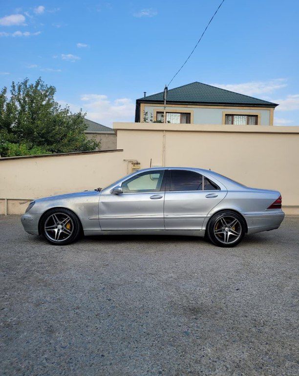 Mercedes S 320, 3.2 L, 1999 il, 250 000 km — Avtomobillər, Bakı (7)
