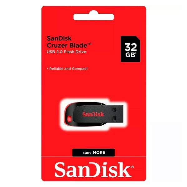 SanDisk Cruzer Blade Flash Drive 32GB — Mallar, Bakı
