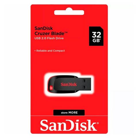 SanDisk Cruzer Blade Flash Drive 32GB — Bakı