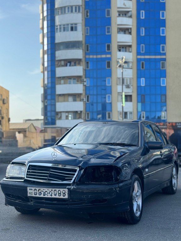 Mercedes C 180, 1.8 L, 1997 il, 250 000 km — Avtomobillər, Bakı (2)