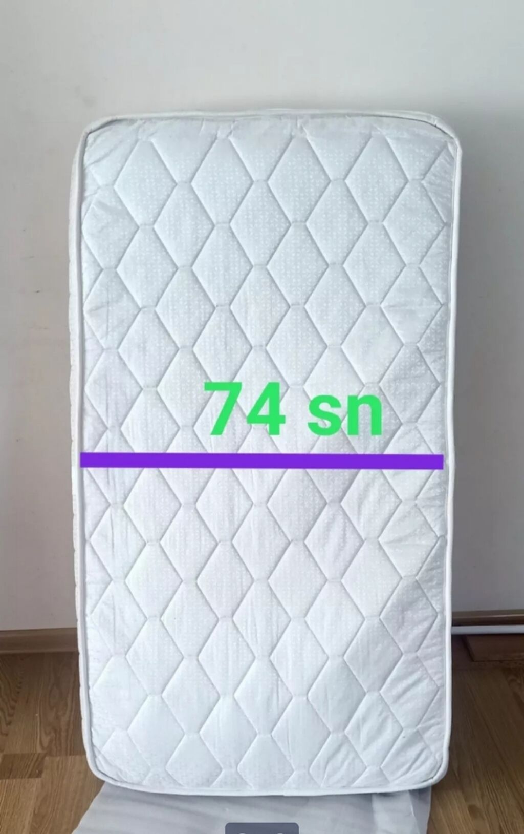 Ortopedik matras satılır. İngiltərə istehsalıdır. Etiketi üstündədir — Matraslar, Bakı (2)