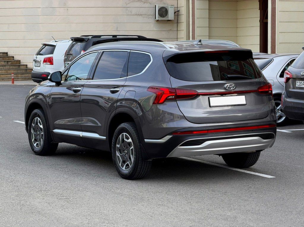 Hyundai Santa Fe, 1.6 L, 1.49 kWh, 2021 il, 67 000 km — Avtomobillər, Gəncə (9)
