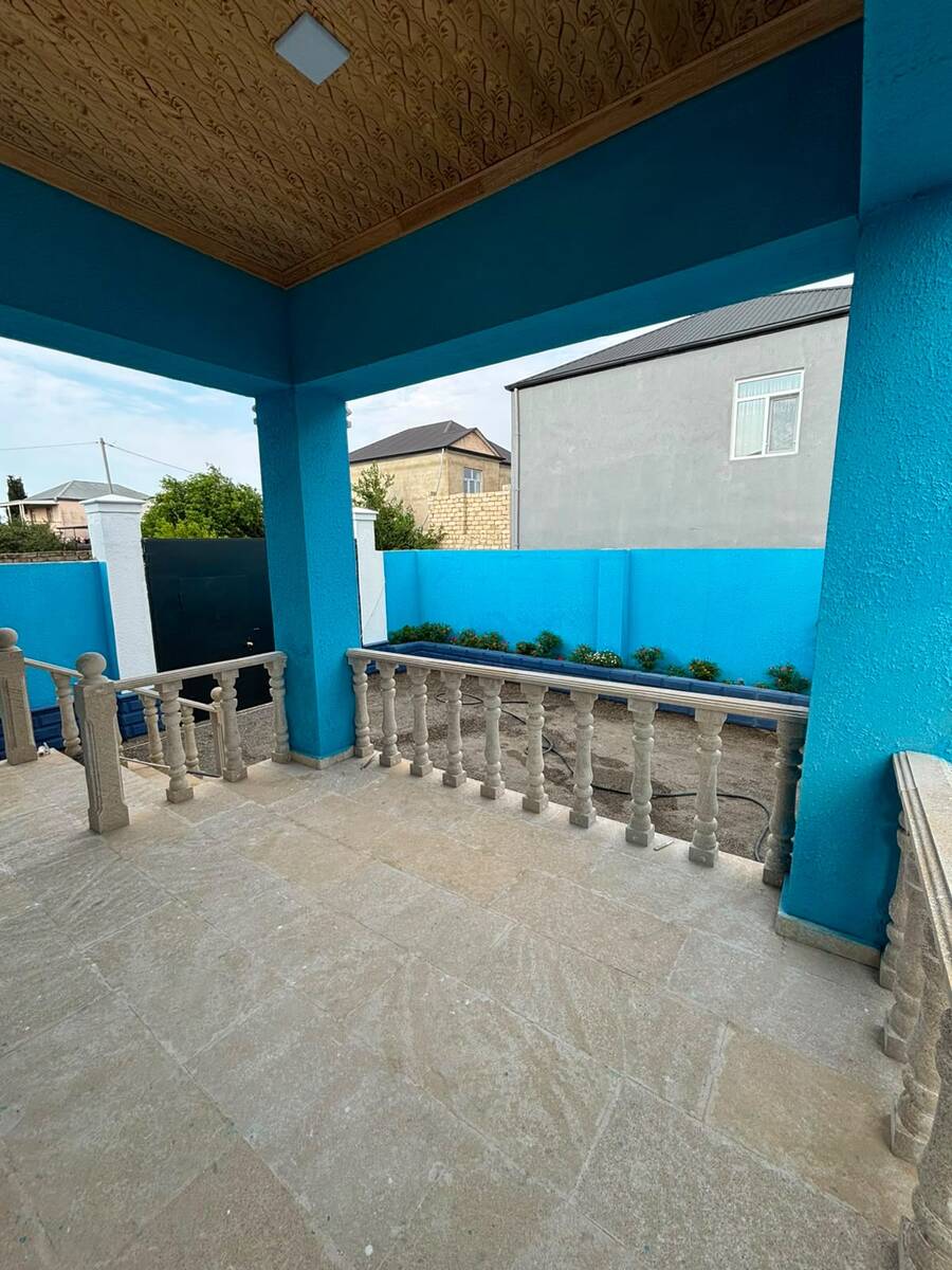 Satılır 3 otaqlı həyət evi/bağ evi 90 m² — Ev, villa, Bakı (5)