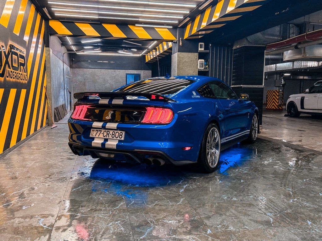 Ford Mustang, 2.3 L, 2020 il, 55 119 km 77-CR-808 — Avtomobillər, Bakı (2)
