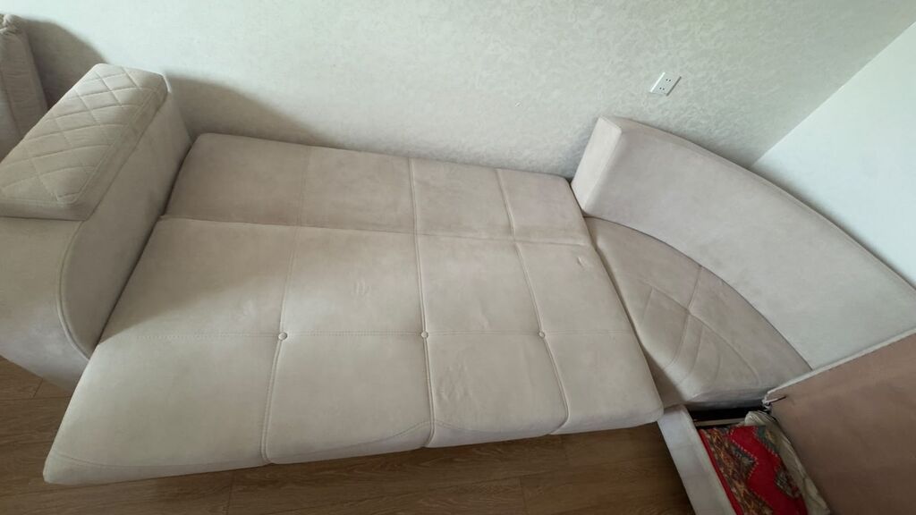 Künc divan, İşlənmiş, Açılan, Bazalı, Parça — Divanlər, Bakı (6)