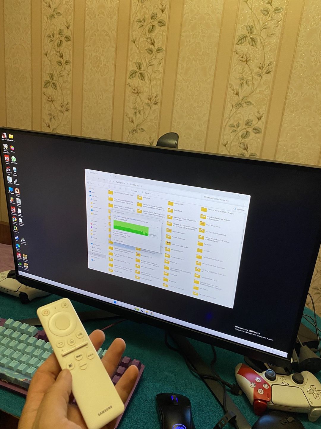 Samsung Odyssey G7 28 inch 4K İPS 144hz — Kompüterlər və noutbuklar, Sumqayıt (3)
