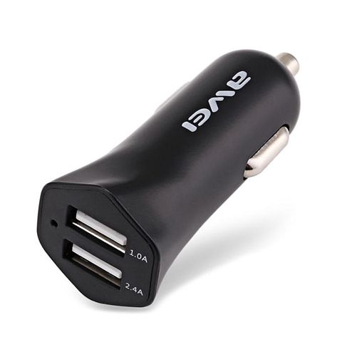Avtomobil Şarj Cihazı Aweı C-300 Dual USB Smart — Bakı