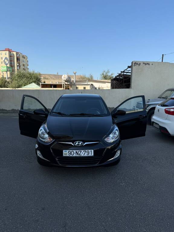 Hyundai Accent, 1.6 L, 2012 il, 159 000 km 90-NZ-791 — Avtomobillər, Bakı (11)