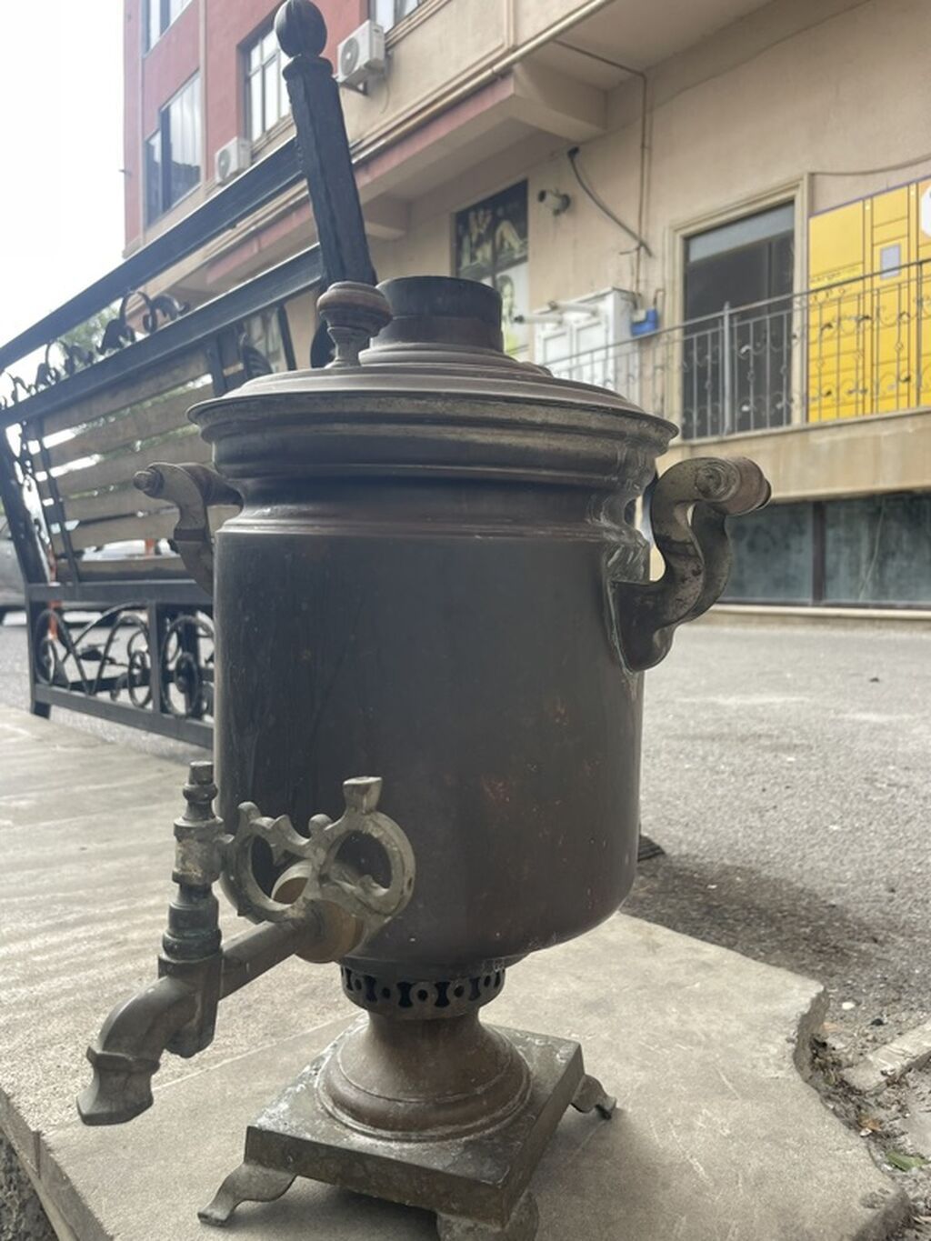 Qədim samovar, 1920 il, Mis — Digər, Bakı (3)