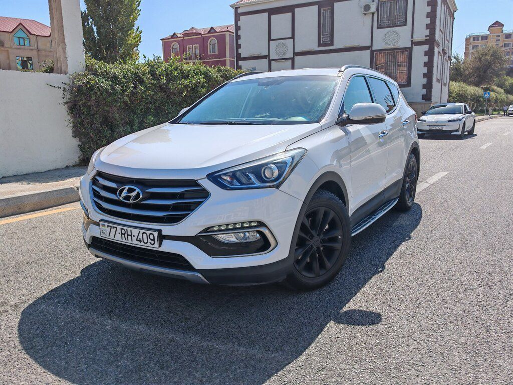 Hyundai Santa Fe, 2.0 L, 2015 il, 211 000 km 77-RH-409 — Avtomobillər, Bakı (2)