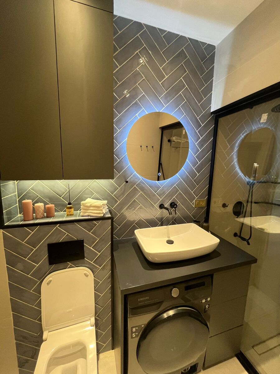 İcarəyə verilir 1 otaqlı yeni tikili 47 m² — Mənzil, Bakı (11)