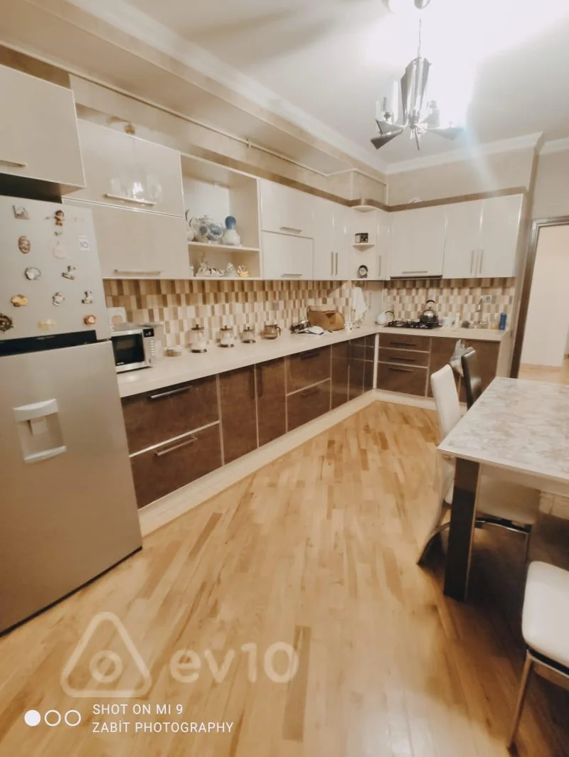 3 otaqlı mənzil, 130 m², Elşən Süleymanov kuç — kirayə — Mənzil, Bakı (7)