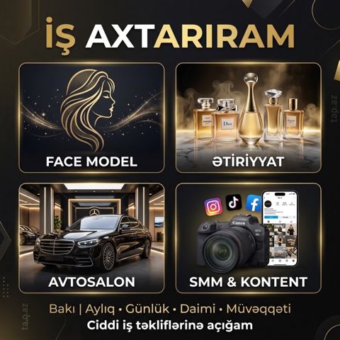 Model işi axtarıram — Bakı