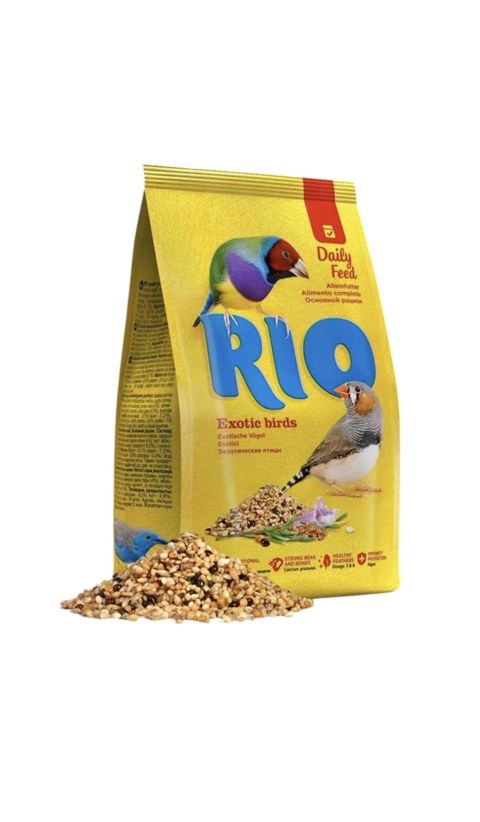 Quru yem Rio ekzotik quşlar üçün, 500 q — Bakı