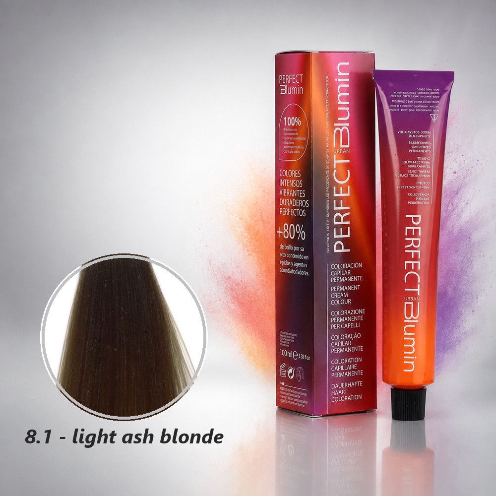 Saç boyası Tahe Perfect Blumin Urban 8.1 light ash blonde 100 ml — Mallar, Bakı (2)