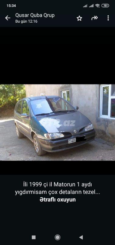 Renault Megane 2.0 L, 1999, 150 000 km 40-BU-319 — Avtomobillər, Quba (5)