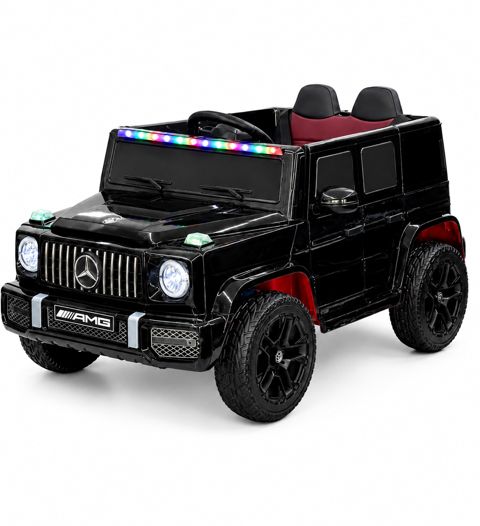 Uşaq elektrik avtomobili Mercedes-Benz G63 AMG, qara — Bakı