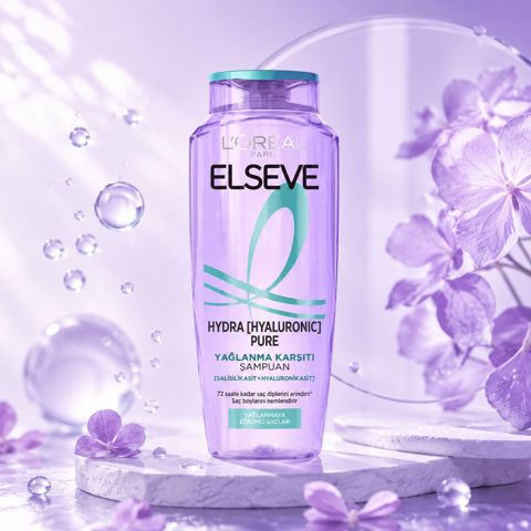 Шампунь Elseve Hydra Hyaluronic Pure 300 ml — Bakı