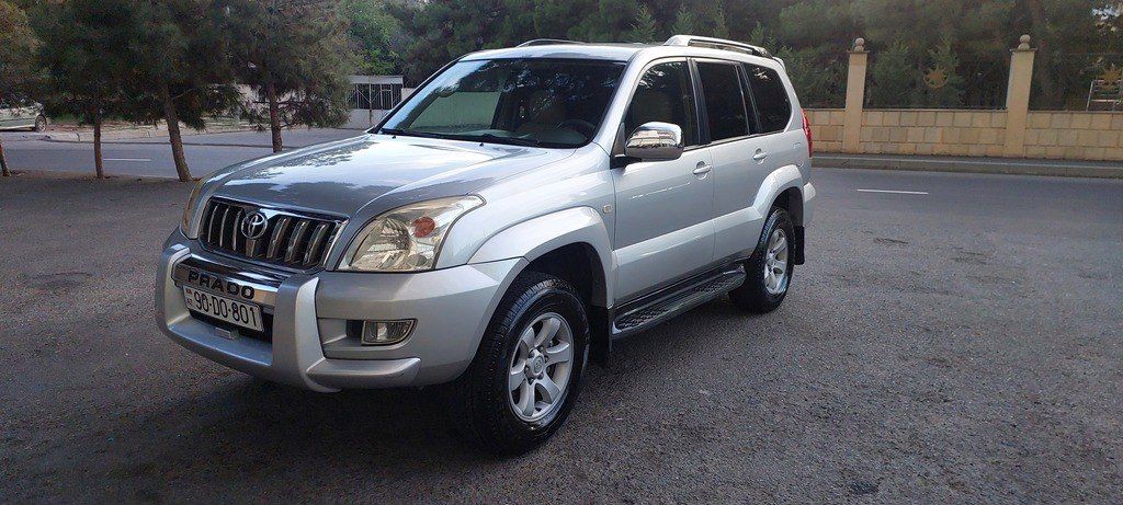 Toyota Land Cruiser Prado, 2.7 L, 2008 il, 217 000 km 90-DO-801 — Avtomobillər, Bakı (9)