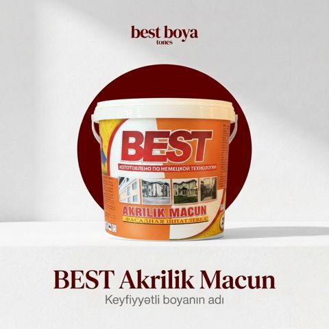 Best akrilik məcunu — Bakı