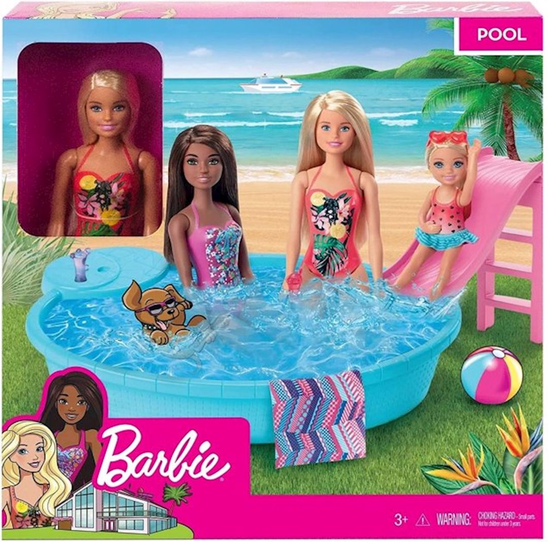 Oyun dəsti Barbie Doll And Pool — Mallar, Bakı (2)