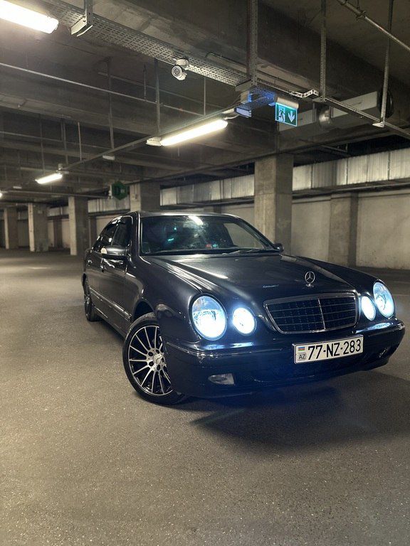 Mercedes E 240, 2.6 L, 2000 il, 460 000 km 77-NZ-283 — Avtomobillər, Bakı (10)