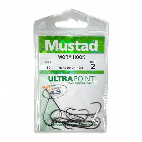 Tilov Mustad Worm_Hook_Size2, 10 əd — Bakı