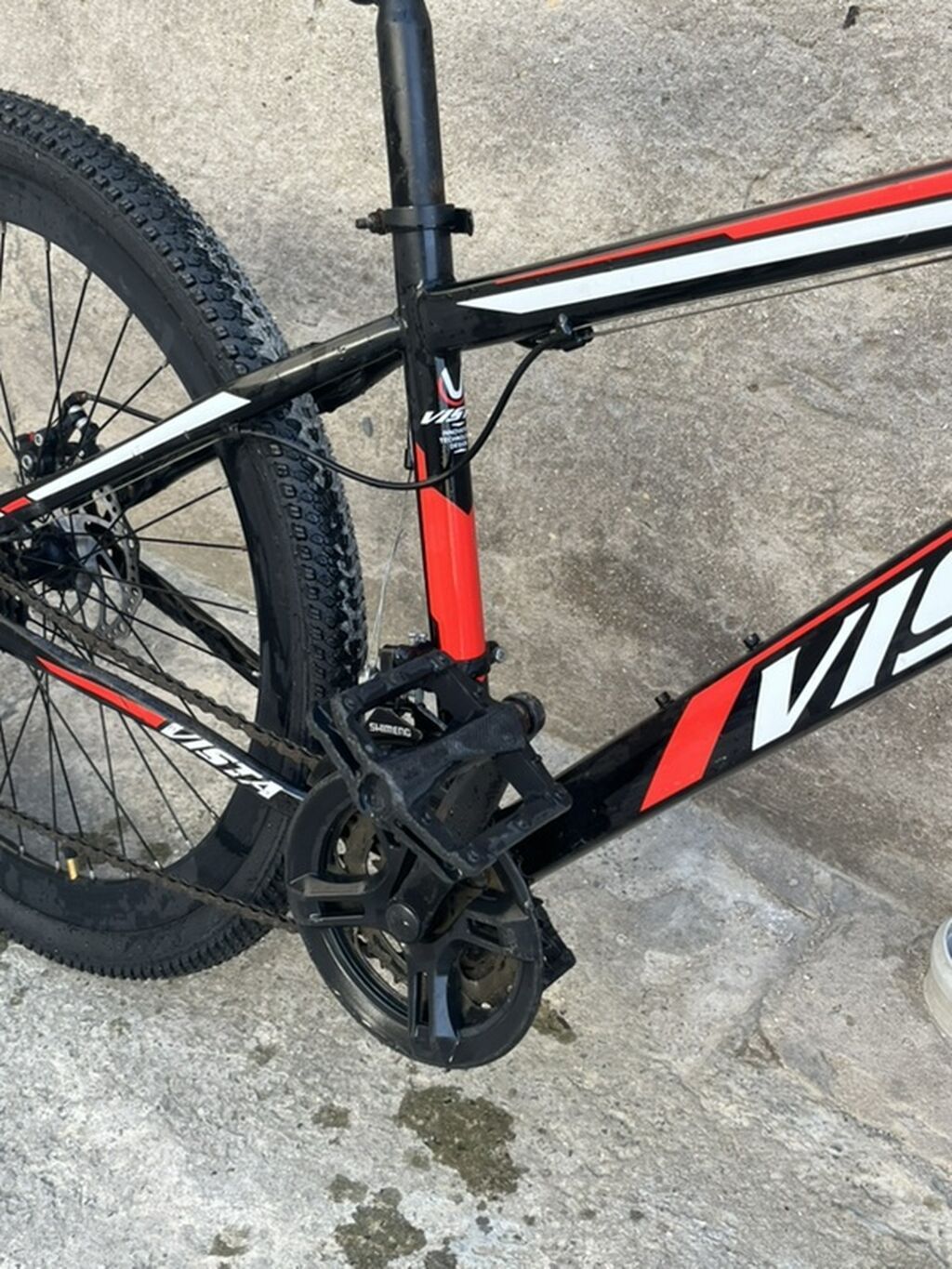 Vısta dağ velosipedi - Çərçivə: yüngül və möhkəm alüminium alaşımlı — Dağ velosipedləri, Saray (5)