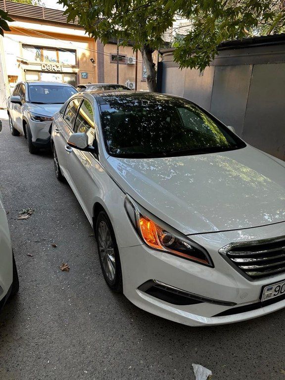 Hyundai Sonata, 2.0 L, 2015 il, 161 000 km 90-FB-710 — Avtomobillər, Bakı (6)