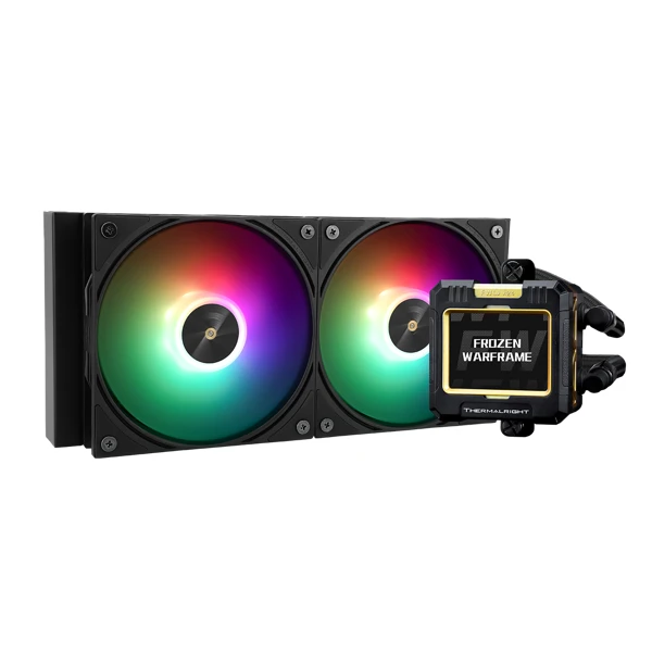 Thermalright Frozen Warframe 240 Black Argb Liquid CPU Cooler — Bakı