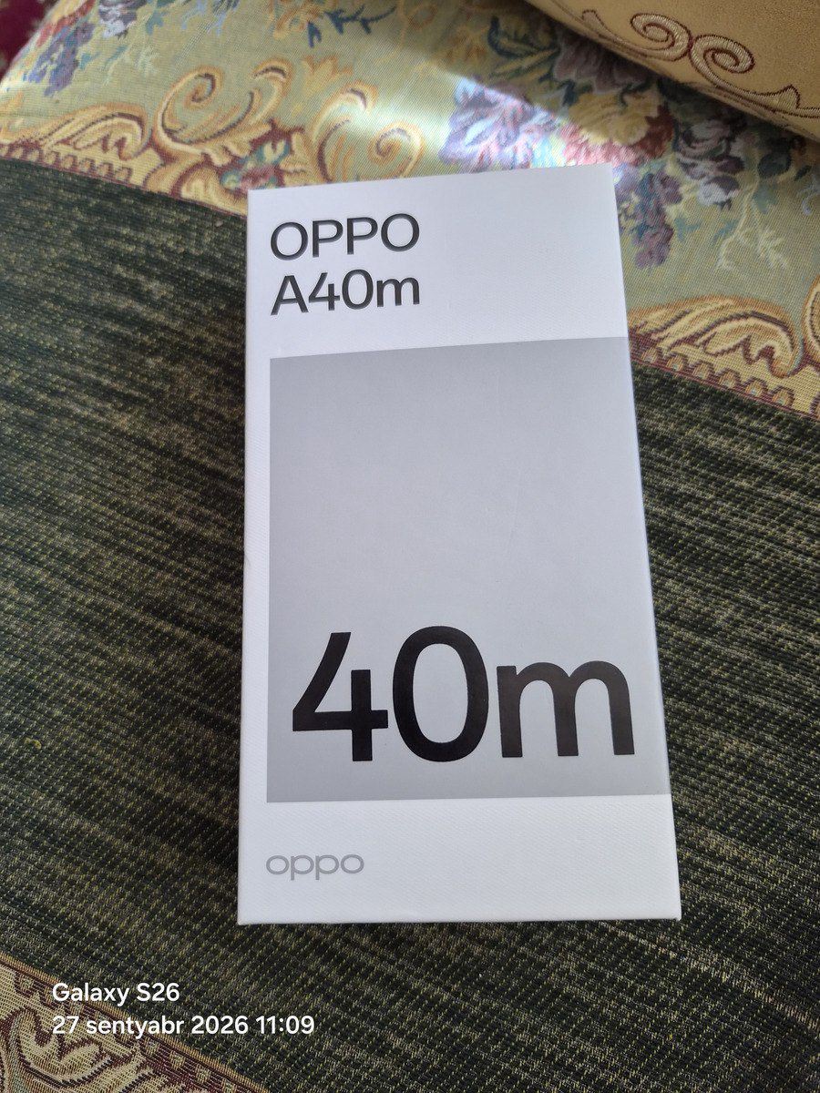 Oppo A40m Starlight White 256GB/8GB — Smartfonlar, Bakı (2)