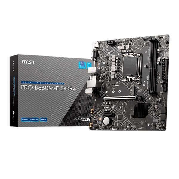 MSI PRO B660M-E DDR4 Motherboard — Mallar, Bakı