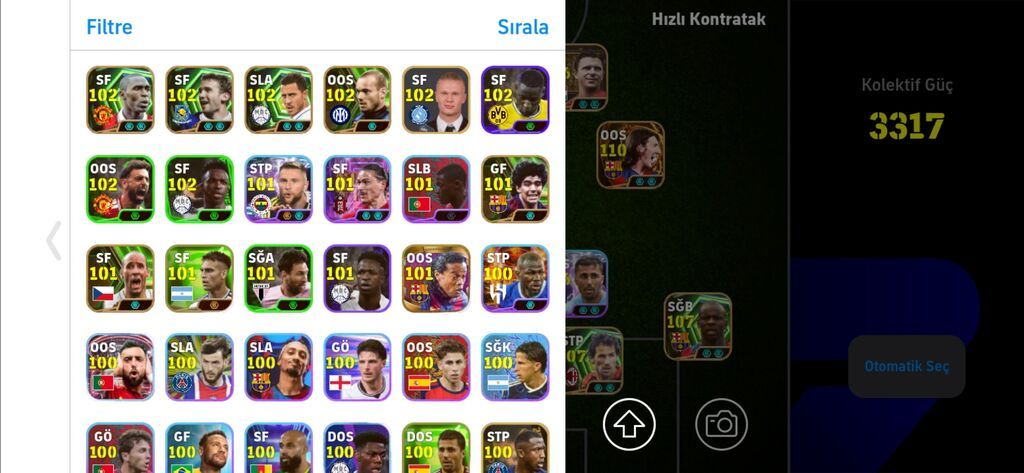 Məhsul: eFootball mobil oyunu üçün güclü klub hesabı – hazır komanda — Digər, Bakı (4)