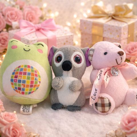 Yumşaq oyuncaq dəsti 25893944, peluş, rəngbərəng, 10 sm — Bakı