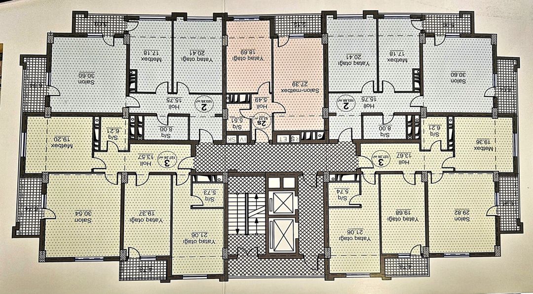 Satılır 3 otaqlı yeni tikili 127 m² — Mənzil, Bakı (5)